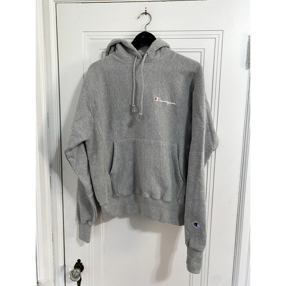 Retro Champion Reverse Weave Hoodie Sweatshirt